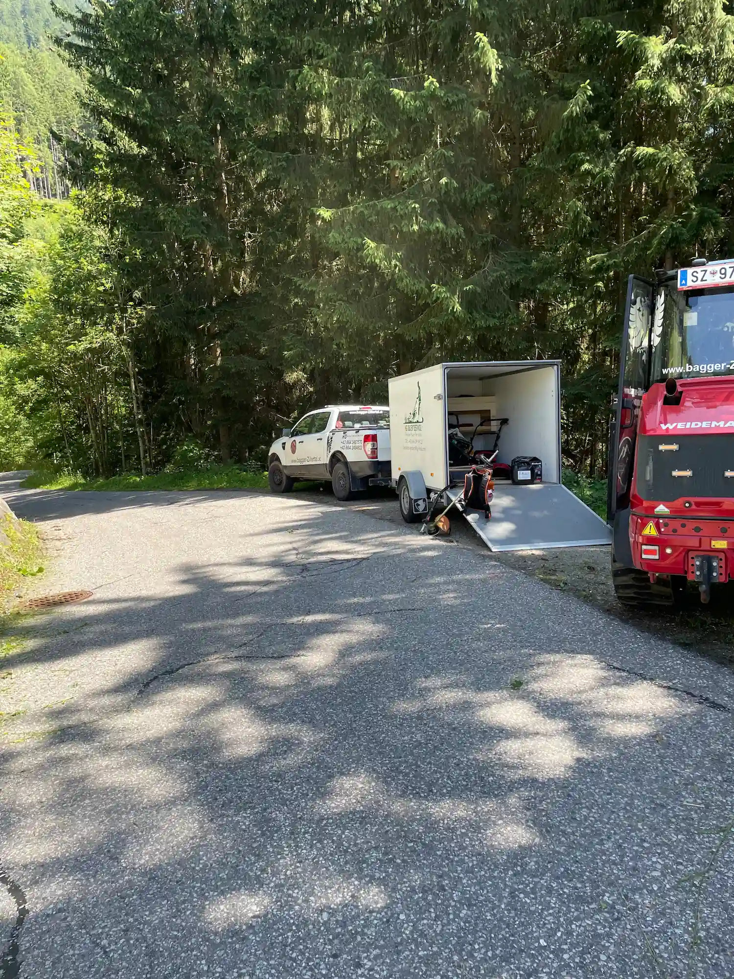 HG Erdbewegungen sorgt für die Pflege und Instandhaltung ihres Grundstücks im Tiroler Unterland.